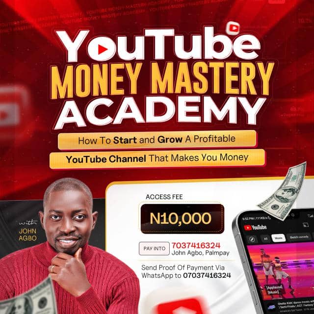 YouTube Money Mastery Academy