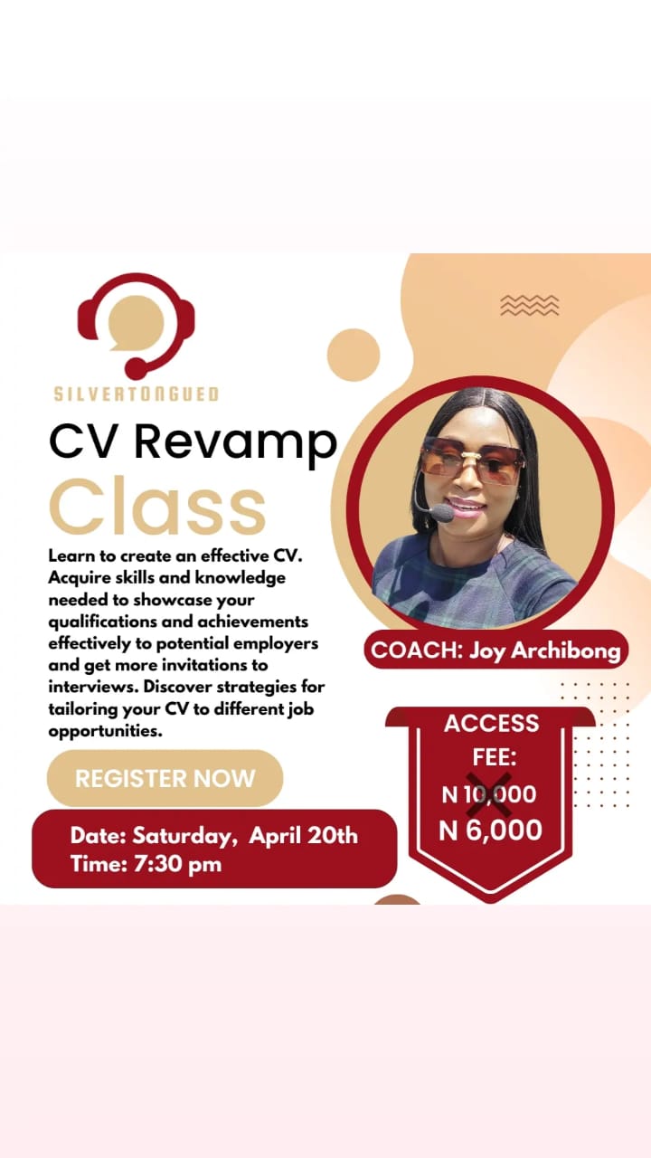 CV Revamp Master Class