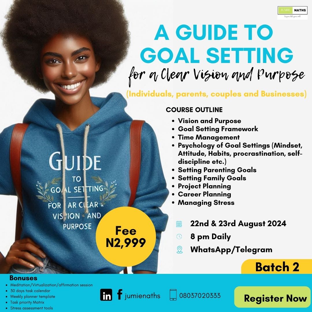A Guide to Goal Setting for a Clear Vision and Purpose