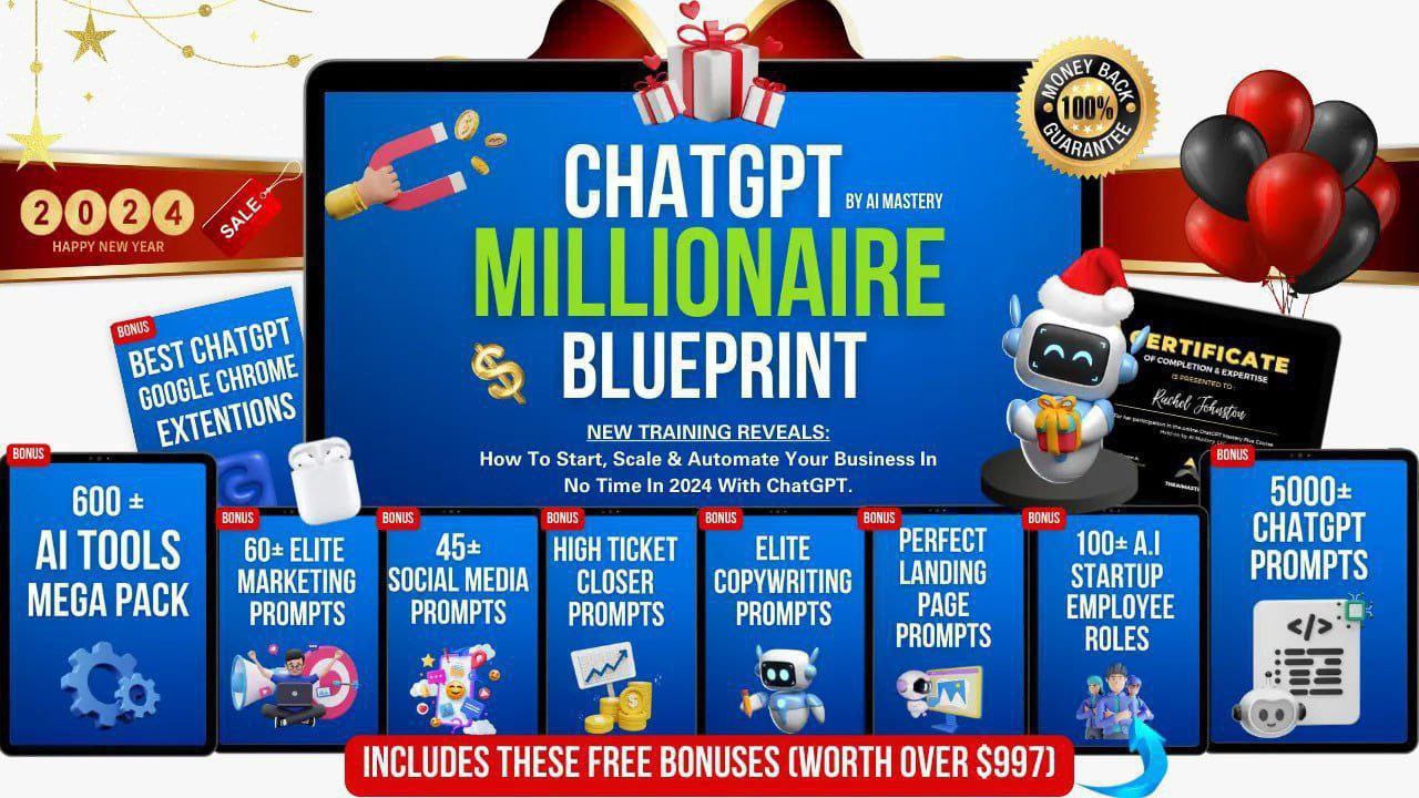 Buy ChatGPT Millionaire Blueprint by KC DIGITALS on Selar