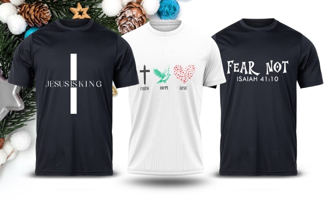custom christian t shirt design