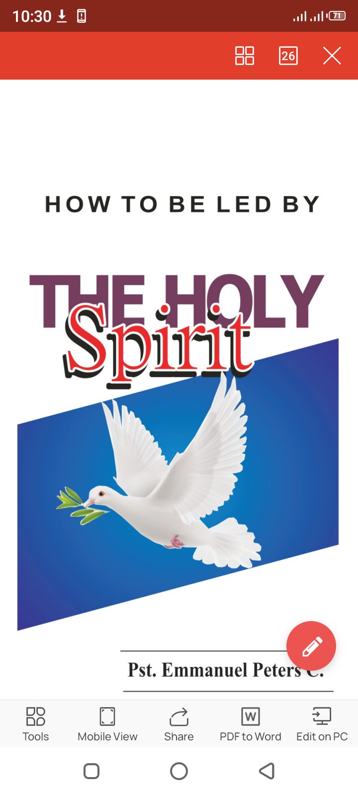 How To Be Led by the Holy Spirit