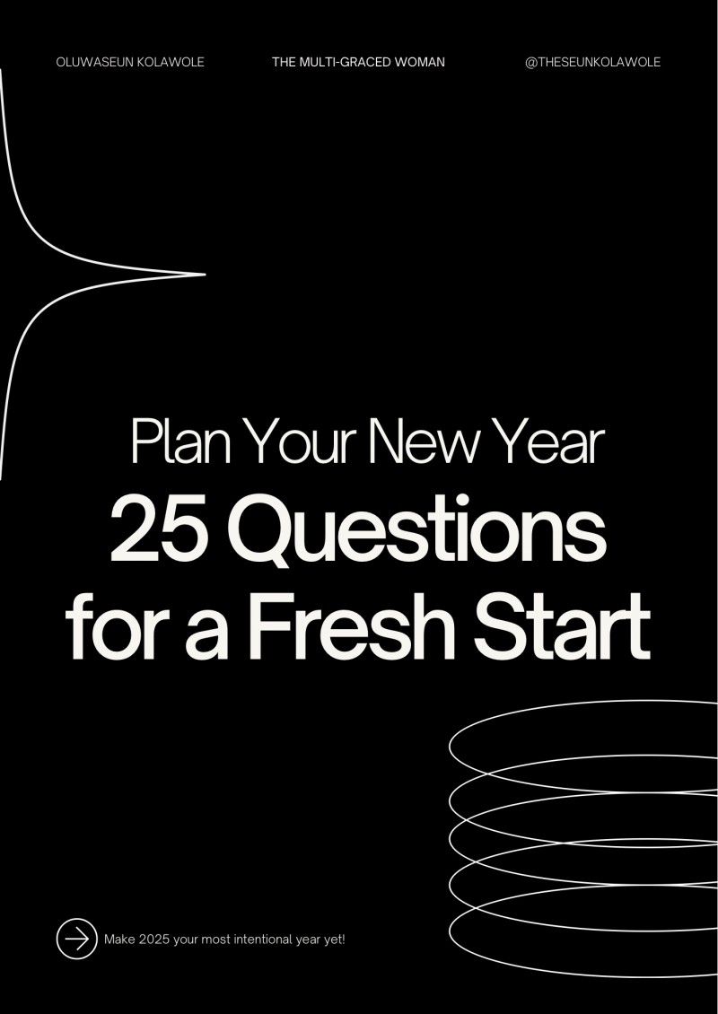 Plan Your New Year: 25 Questions for a Fresh Start