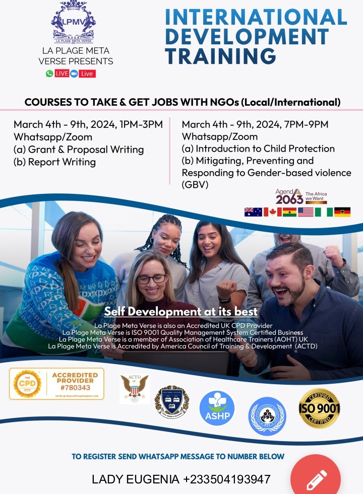 INTERNATIONAL DEVELOPMENT COURSES*