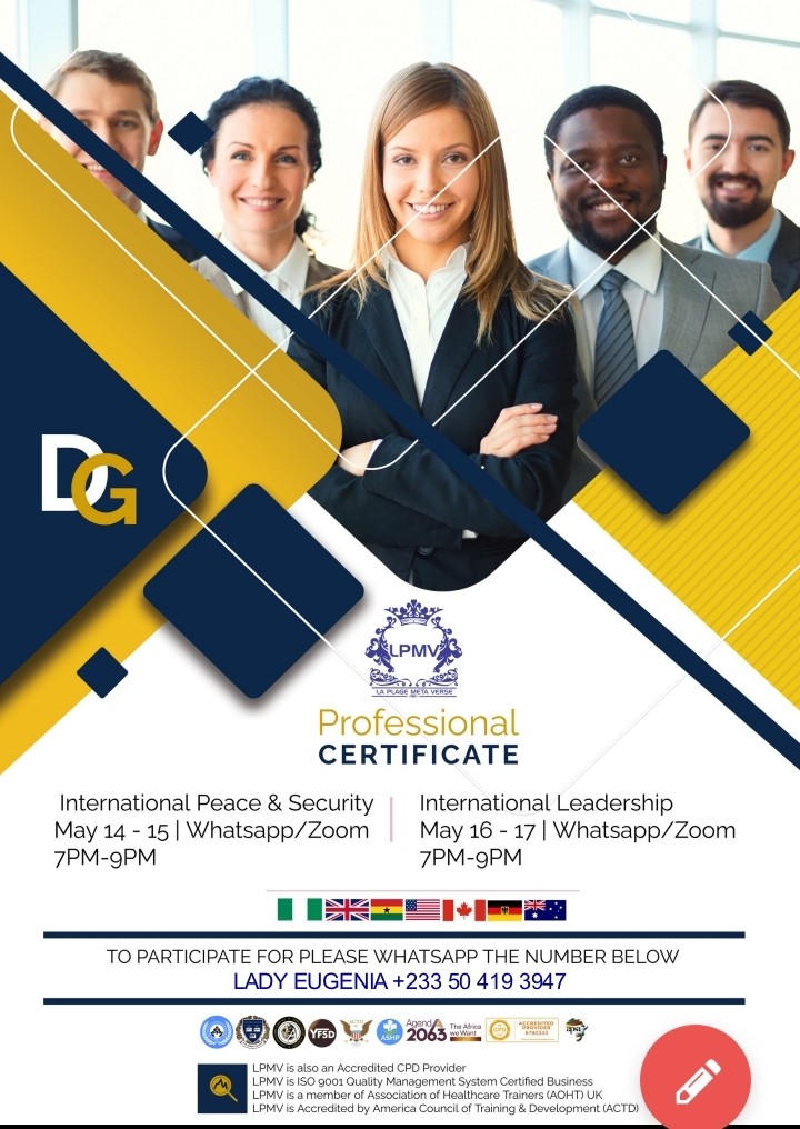 INTERNATIONAL LEADERSHIP, PEACE & SECURITY