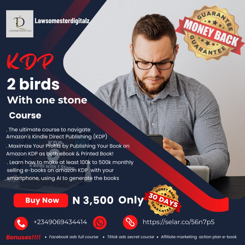 KDP: 2 Birds with 1 Stone