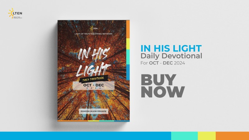 In His Light Daily Devotional, October - December 2024
