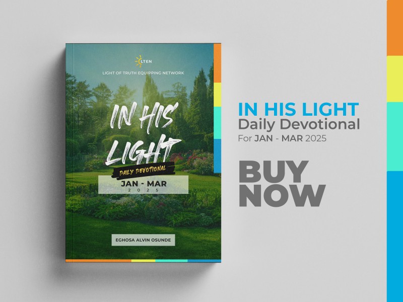 In His Light Daily Devotional, January to March 2025