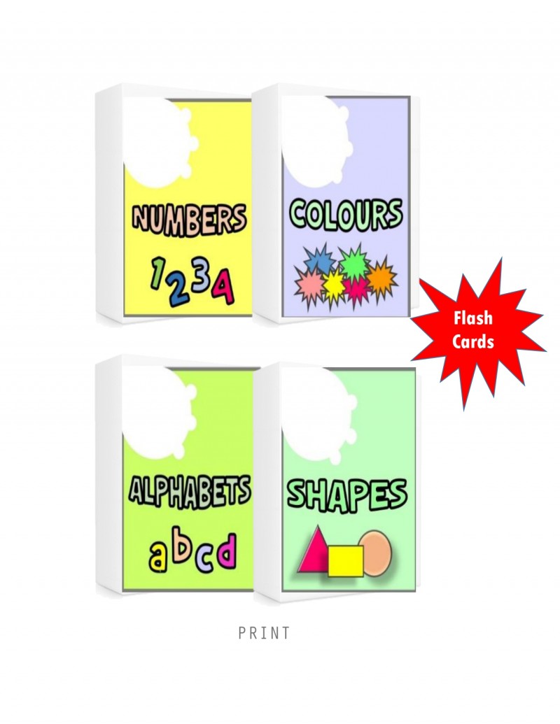 PRESCHOOL FLASH CARDS