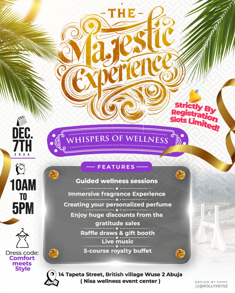 #themajesticexperienceabujaticket