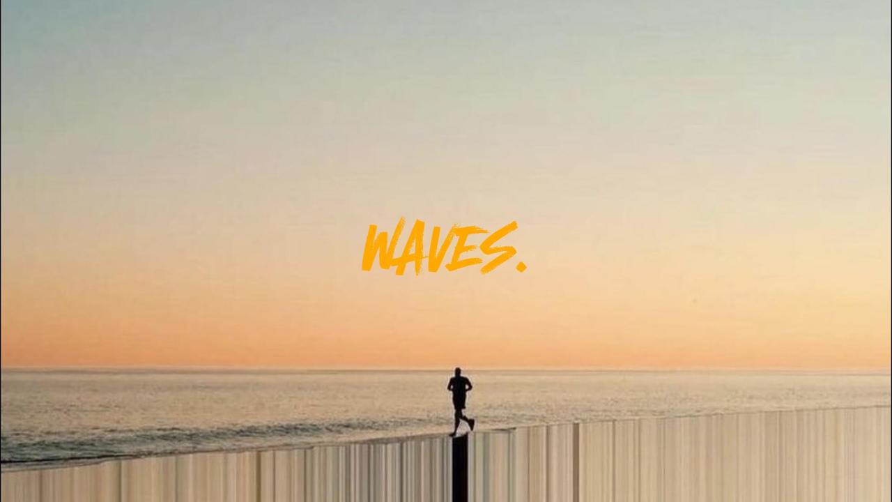 "WAVES" chill guitar loop