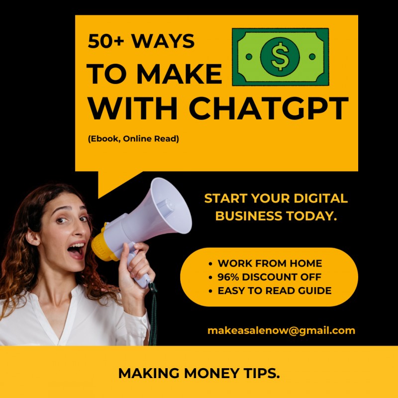 50 Ways to Make Money with ChatGPT