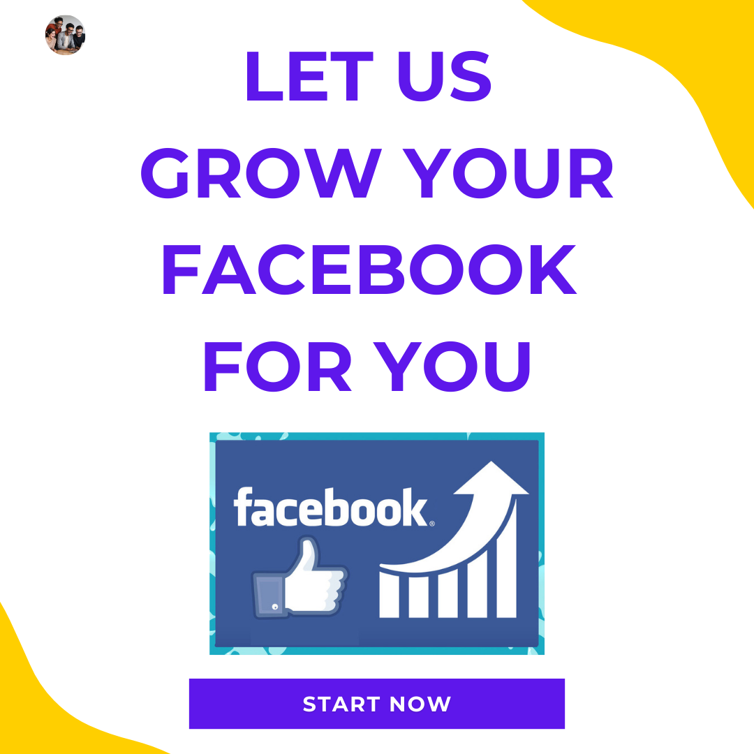 Let Us Grow Your Facebook For You.