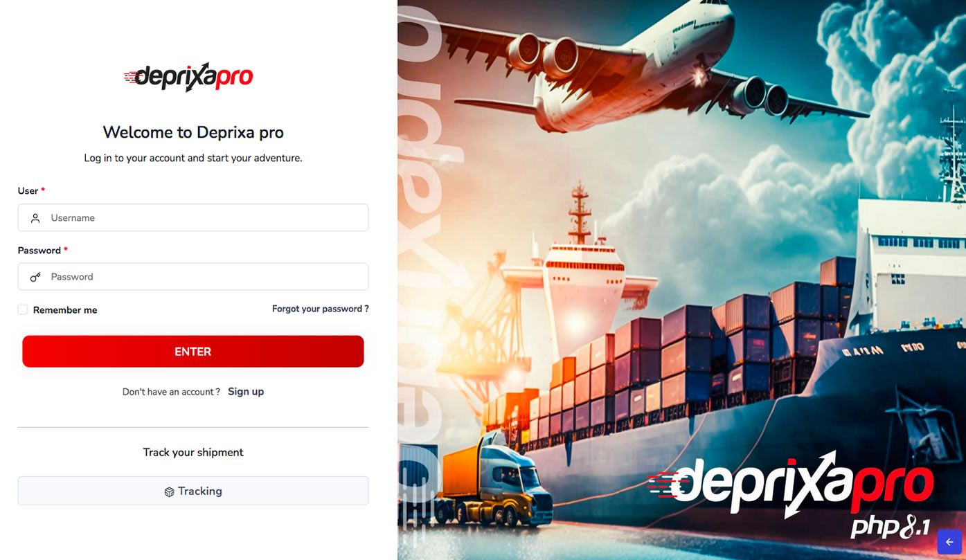 Deprixa Pro - Courier & Logistics System v8.4 (Licensed)