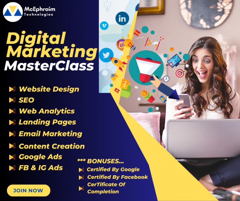 Self-Paced Online Master In Digital Marketing Course