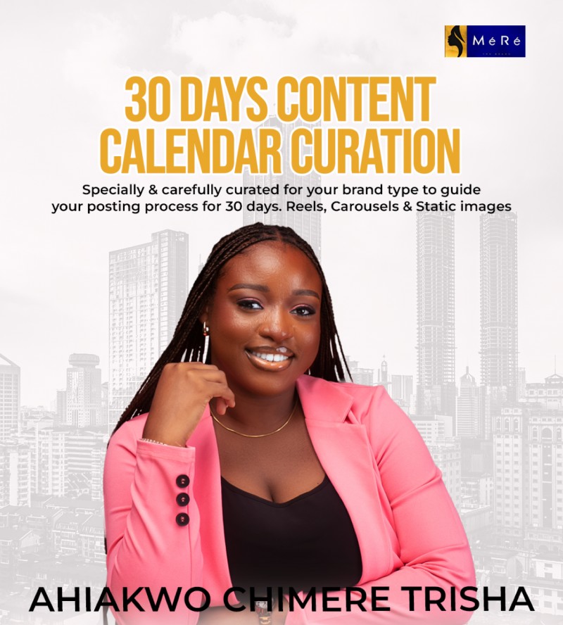 30 DAYS CONTENT CALENDAR CURATION