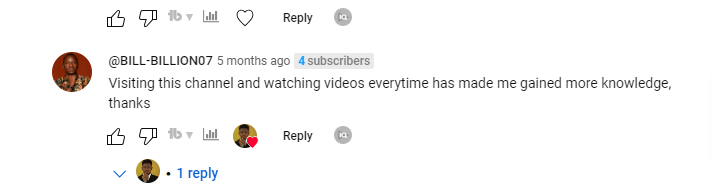 Customer review 1