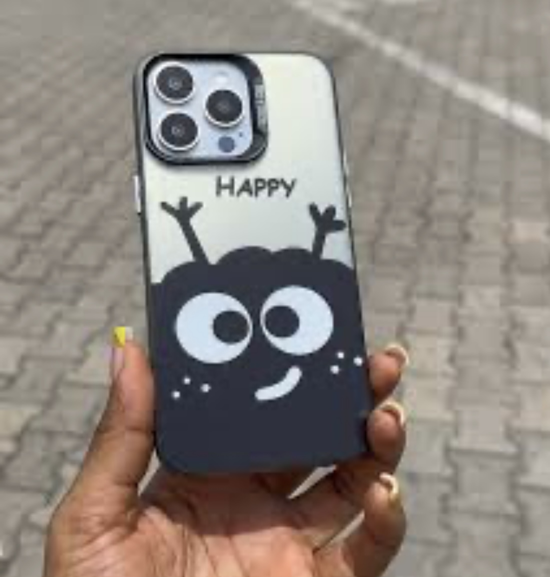 Monster cartoon iPhone case