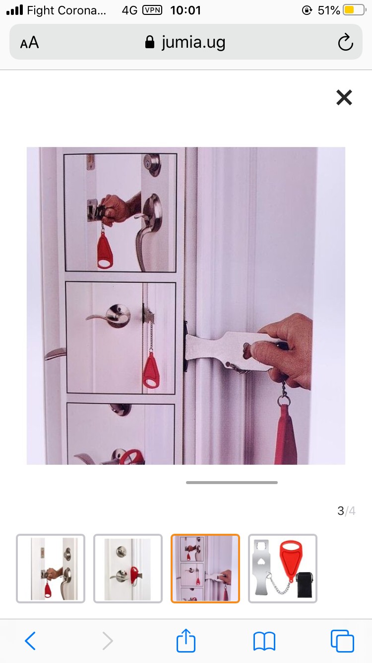 Safety Portable Door Lock