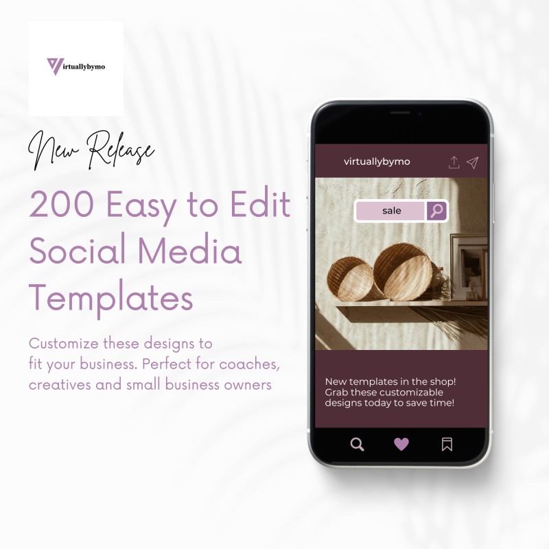 Transform Your Social Media Presence with 200 Editable Design Templates! (No Photos)