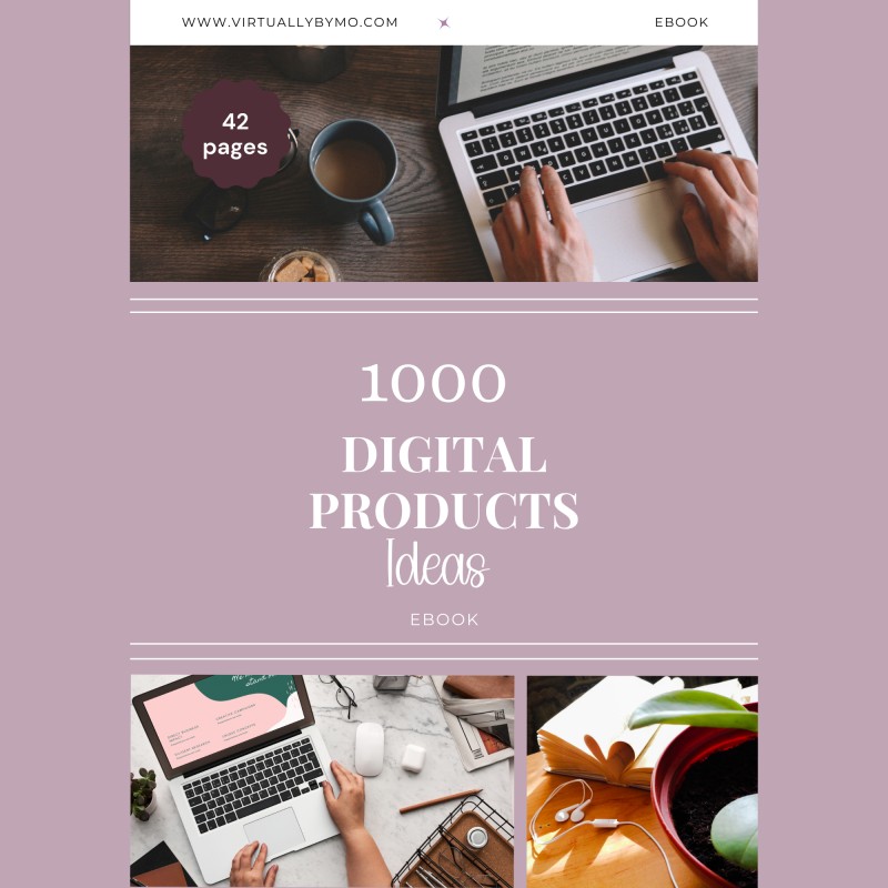 VBM 1000 Digital Product Ideas