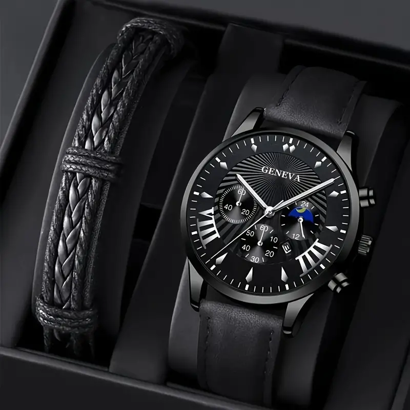 Elegant Black Watch