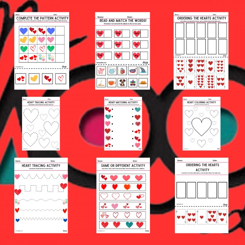 Buy Valentines Day Activity Pack by MsMoodEdu on Selar