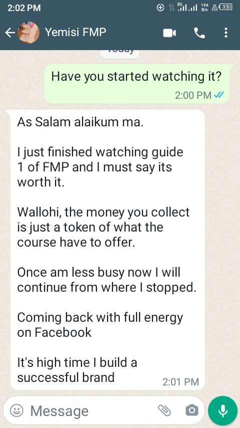 Customer review 1