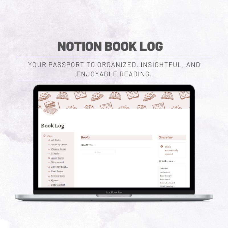 Notion Book Log Template