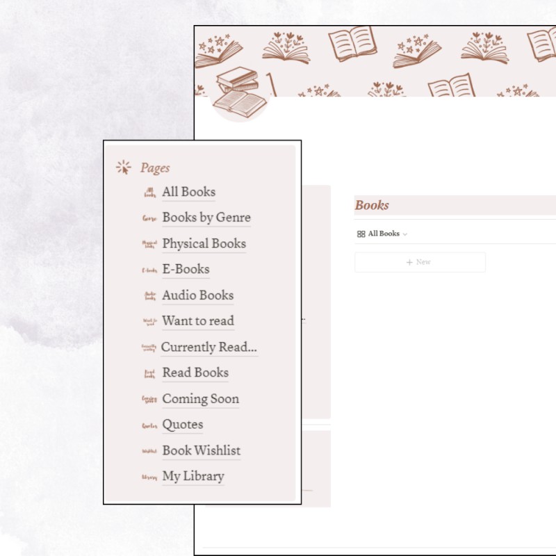 Notion Book Log Template