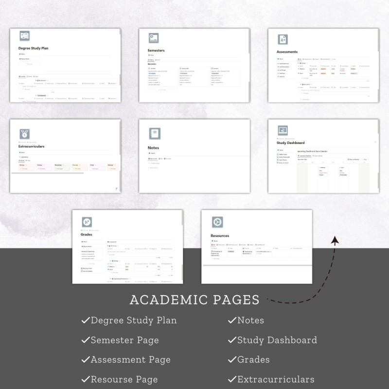 Notion Ultimate Student Planner