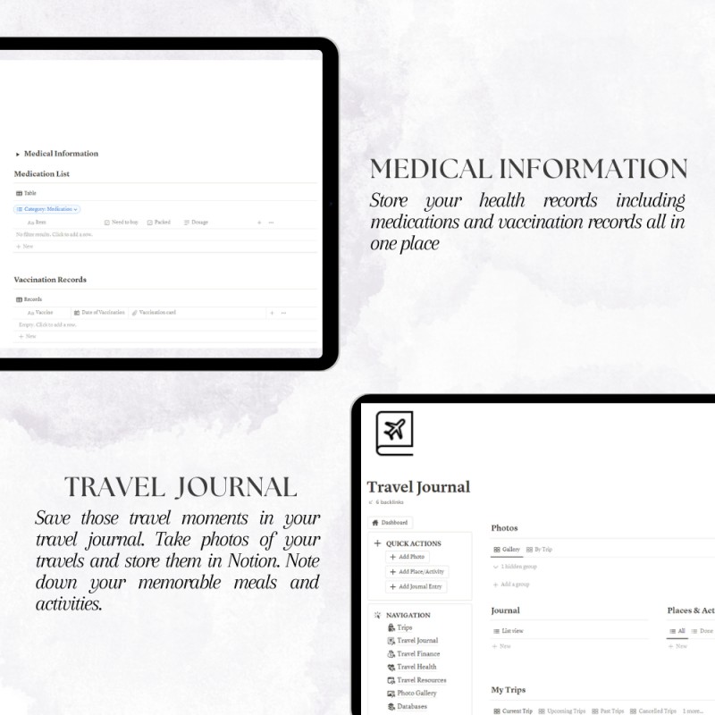 Notion Ultimate Travel Planner Template