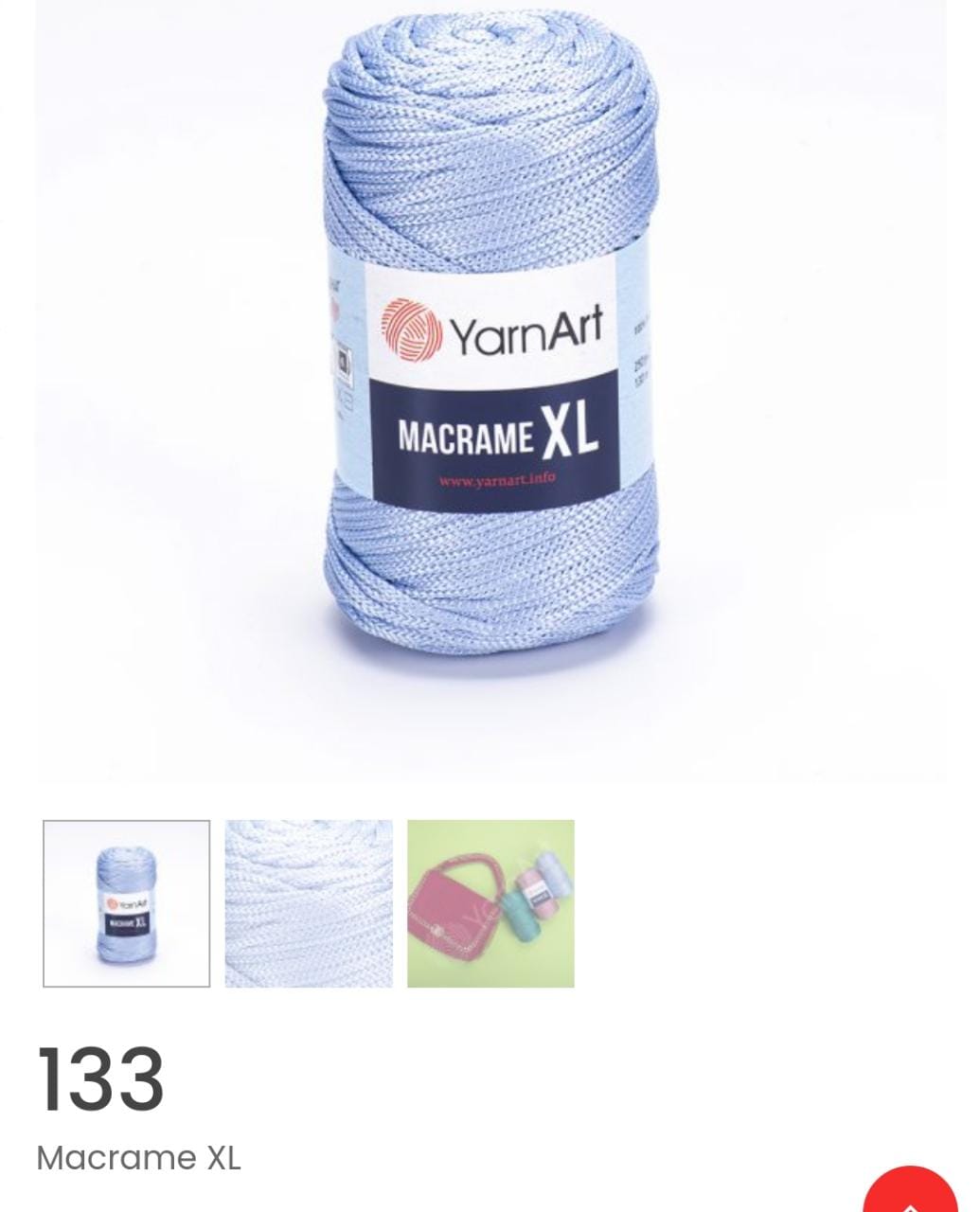 Myyah Macrame Polyester Yarn (Pack of 4 Rolls)
