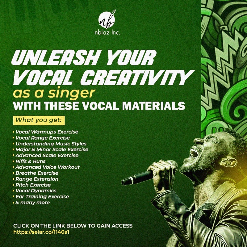 UNLEASH YOUR VOCAL CREATIVITY - VOCAL MATERIAL FOR SINGERS