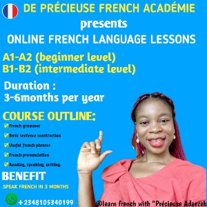 Buy Online french language class 🇫🇷 by Ngozika Precious Ezeh on Selar
