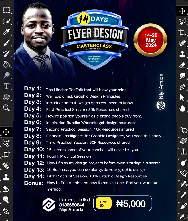 14 Days Flyer Design Masterclass