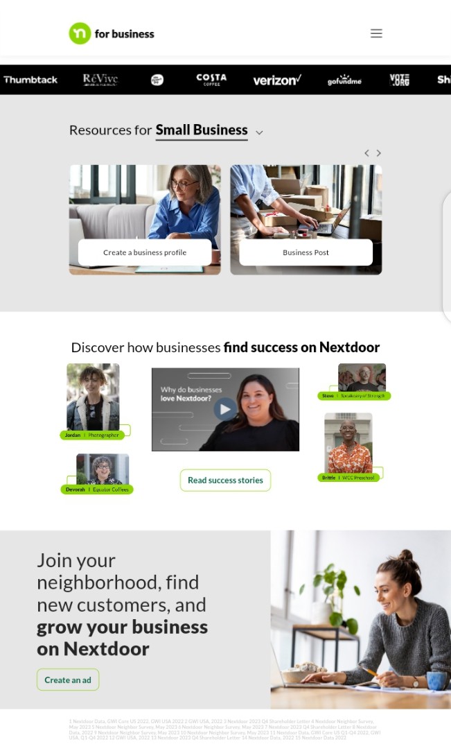 Ads marketing success