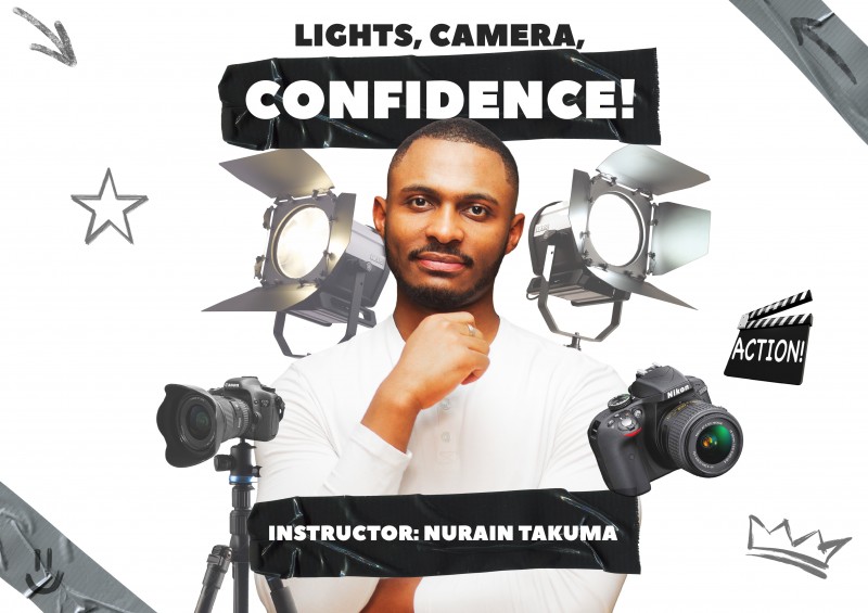Lights, Camera, Confidence!