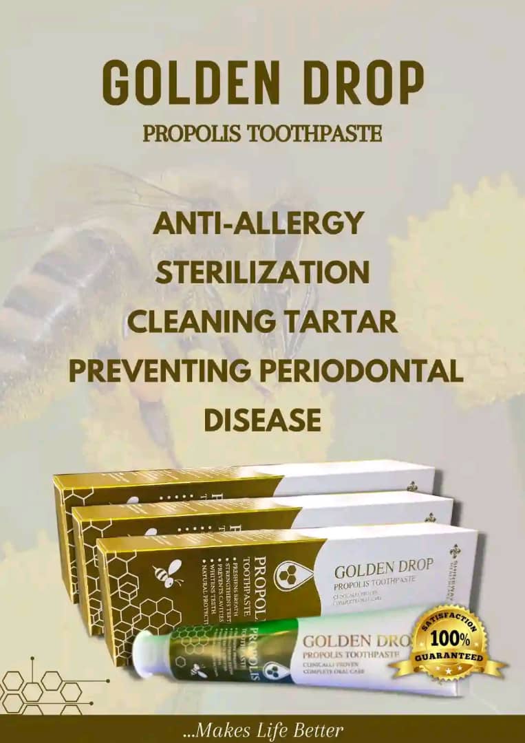 Propolis toothpaste (GOLDEN DROPS TOOTHPASTE)