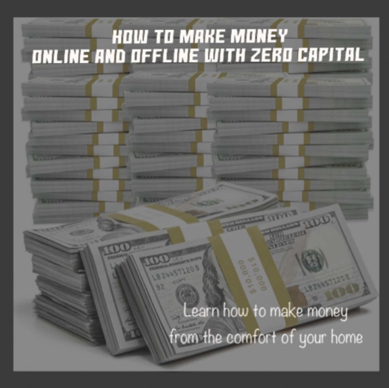 HOW TO MAKE MONEY ONLINE AND OFFLINE WITH ZERO CAPITAL copy