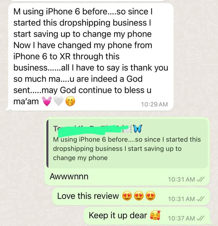 Customer review 1