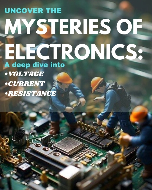 UNCOVER THE MYSTERIES OF ELECTRONICS: A deep dive into Voltage, Current, and Resistance!