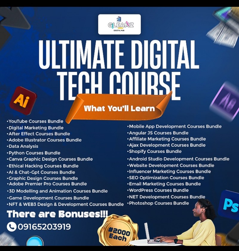 Buy Ultimate Digital Tech Course by Ogundele Abidemi on Selar