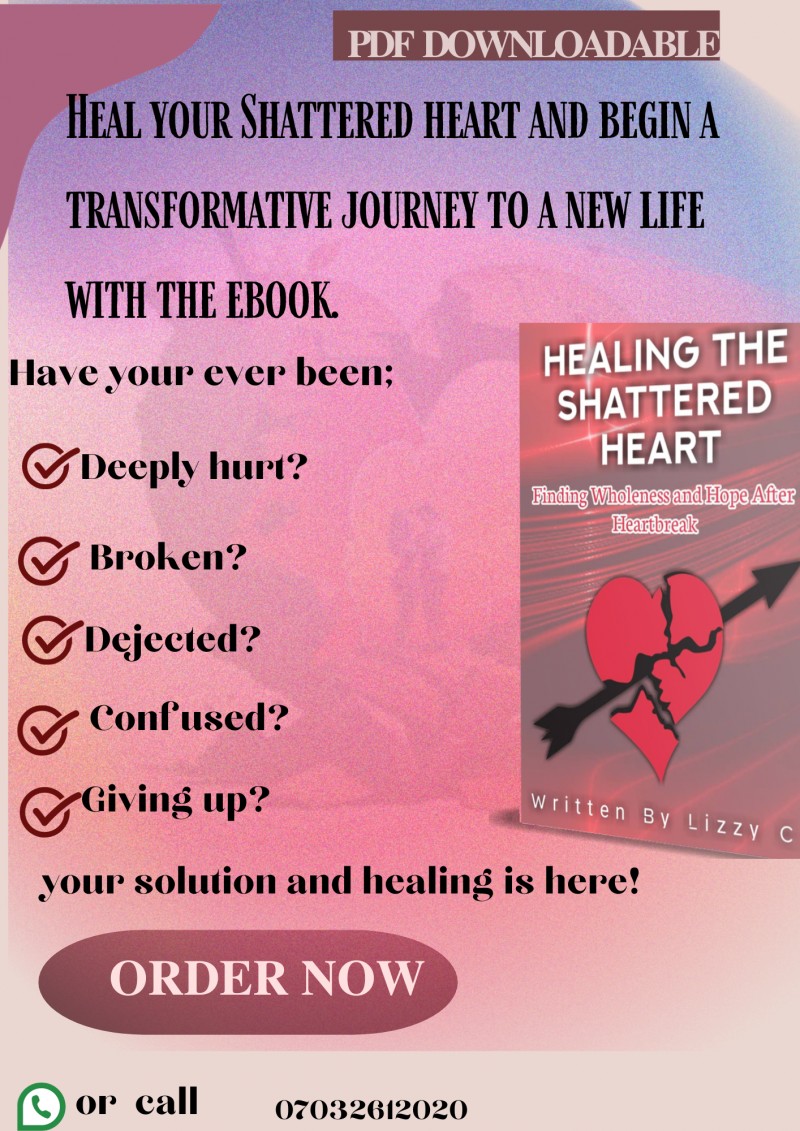 Buy Healing the shattered heart by Okoye Chika Elizabeth on Selar