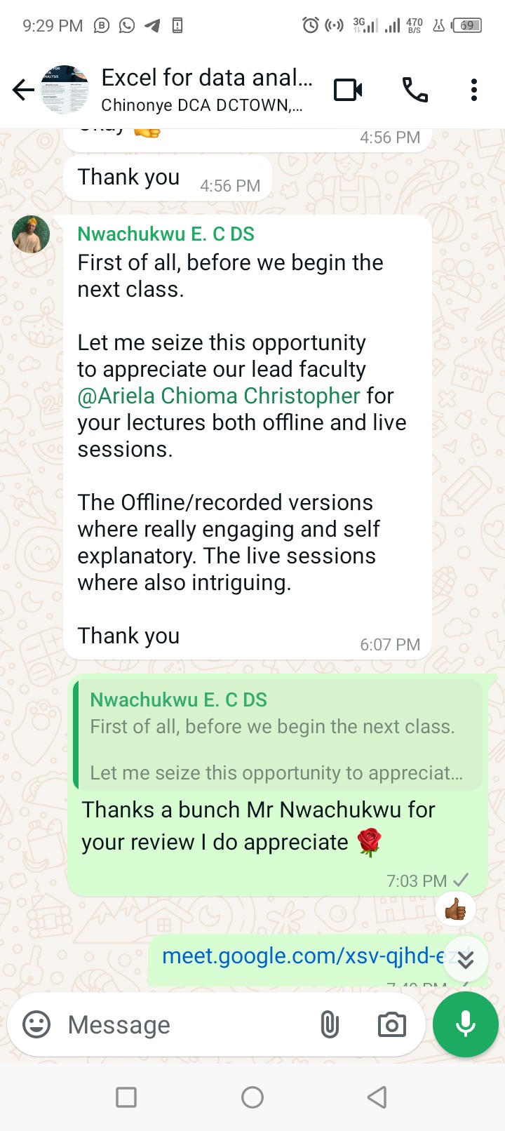 Customer review 1