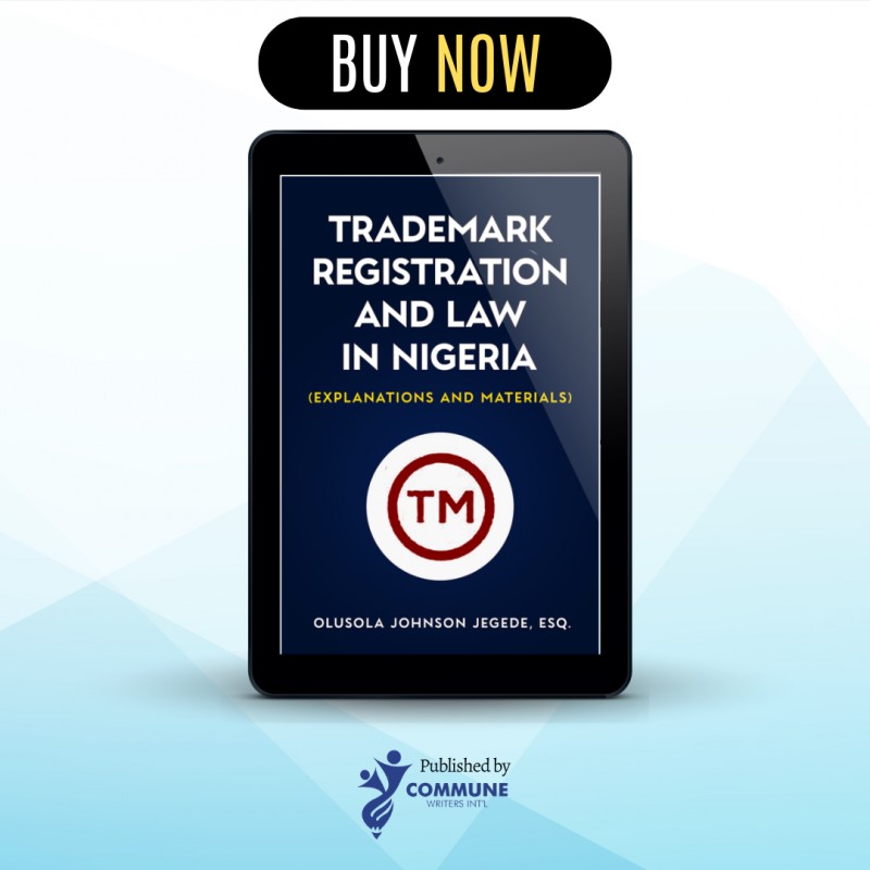 Buy Trademark Registration and Law in Nigeria (ebook) by Olusola ... - Search Nigerian Trademark Database By Filing Date