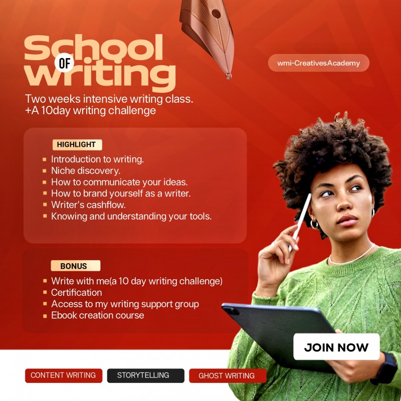 Buy SHOOL OF WRITING by Oluwafemi Emmanuel on Selar