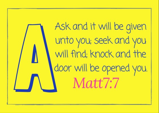 Memory Verse Alphabet