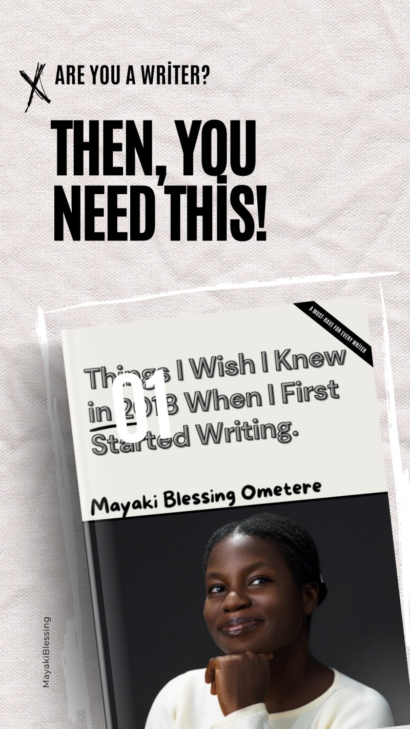 Things I Wish I Knew In 2018 When I First Started Writing