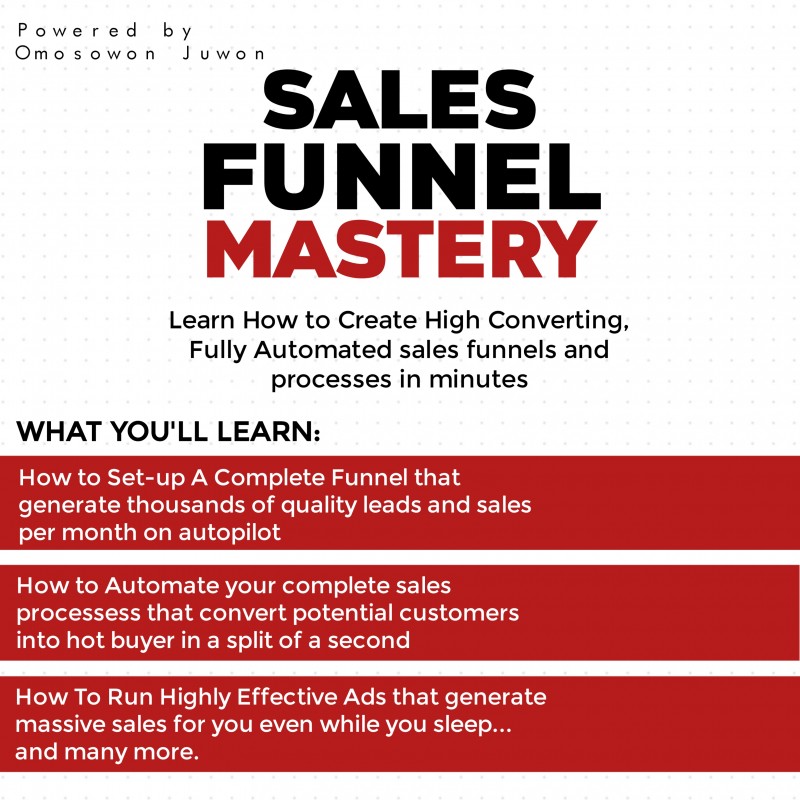 The Complete Sales Funnel Mastery Program